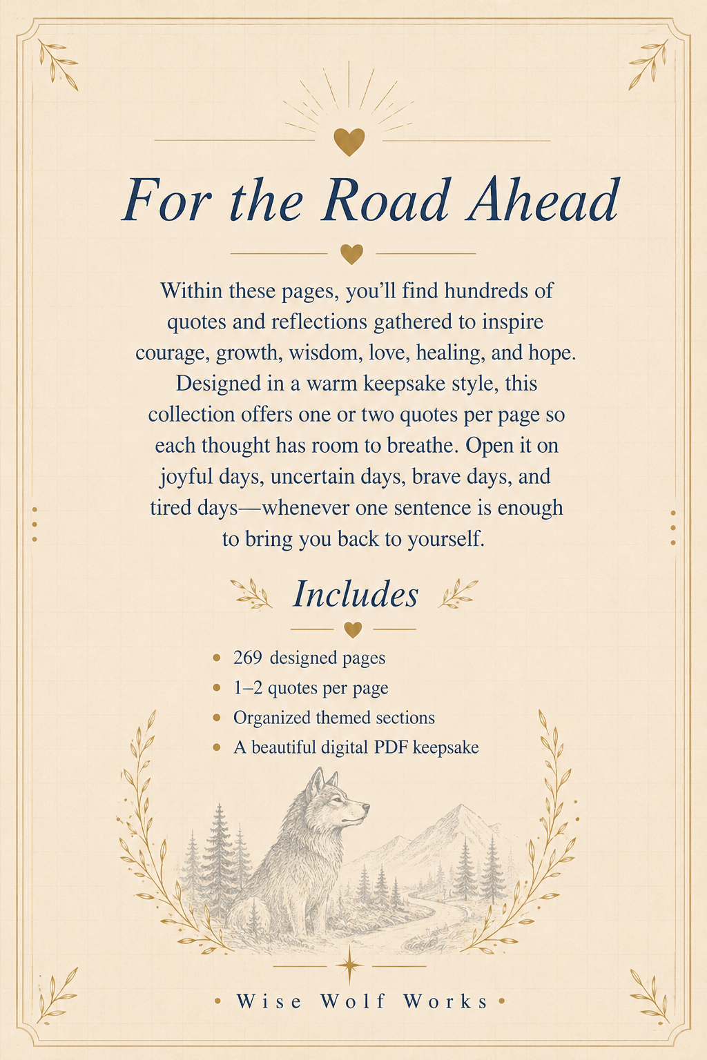 Written for the Journey: A Book of Quotes and Lessons to Light Your Path