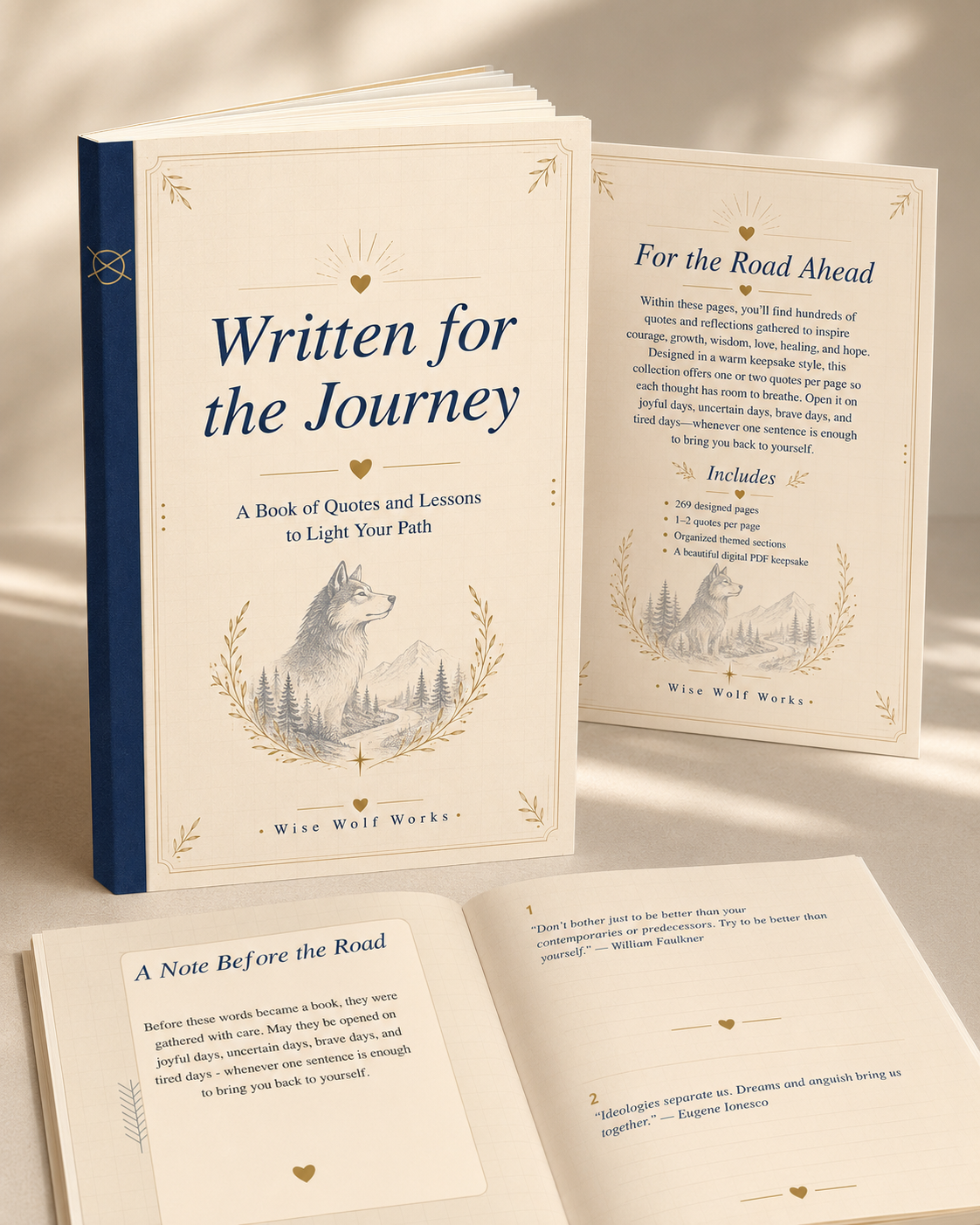 Written for the Journey: A Book of Quotes and Lessons to Light Your Path